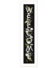 "Welcome Sign I" by House Fenway, Ready to Hang Framed Print, White Frame