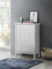 Glory Furniture Primo G1333-CH Chest , Silver Champagne