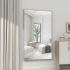 60*36" Oversized Modern Rectangle Bathroom Mirror with Silver Frame Decorative Large Wall Mirrors for Bathroom Living Room Bedroom Vertical or Horizon