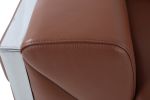 Global United Top Grain Italian Leather Chair